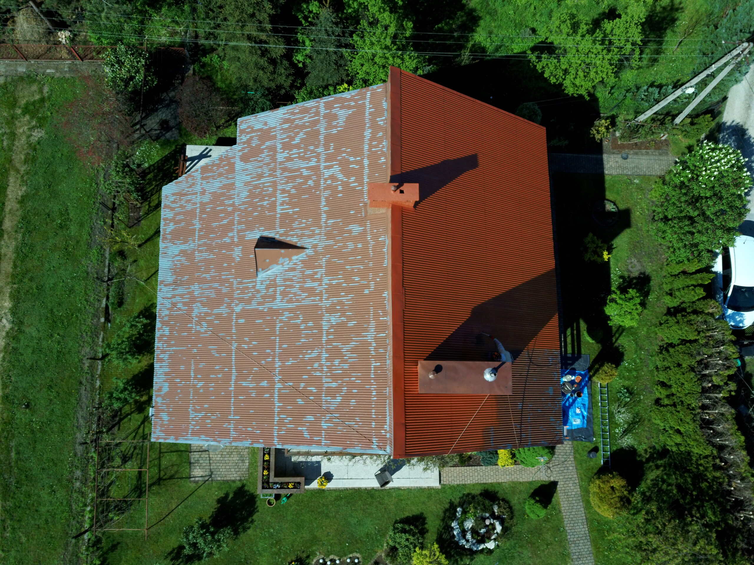 malowanie dachu niepolomice